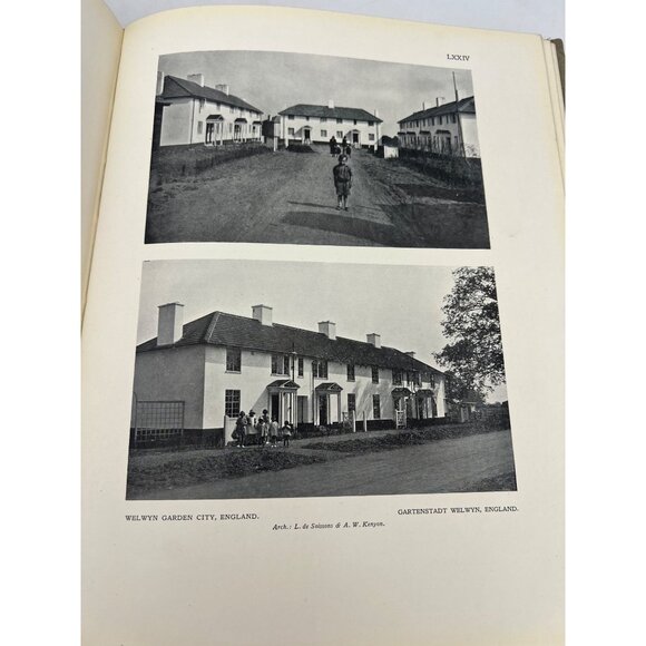 Architectural Design in Concrete 1927 Hardcover T.P. Bennett Vintage Book - Picture 8 of 12